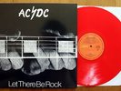 LP AC/DC let there be rock COLOURED WAX RED VINYL albert productions APLP 022