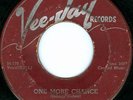 THE EL DORADOS One More Chance DOO WOP 45 on VEE JAY 127