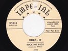 '55 R&B/Latinish Movin' Instro ROCKING BROS. Rock-It/Behind the Sun M- HEAR BOTH