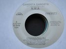Hip Hop Rap 45 N.W.A. Gangsta Gangsta b/w Quiet on the Set Dr. Dre Ice Cube