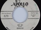 R&B 45 EDDIE BO Hey Bo APOLLO HEAR