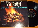 John Lee Hooker-Burnin' LP Original Vee Jay 1043 Deep Groove VG++ Vinyl Record