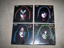 Complete Set 4 KISS Original U.S.A. 1978 Solo Albums & ALL INSERTS & POSTERS
