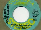 Funk Deep Soul Soul 45 NM THE EDDY JACOBS EXCHANGE 'Love' on Columbia