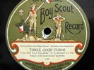 TWO (2) Official Boy Scout Records, 1102 & 1103 78rpm, 1924