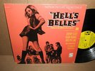  breaks HELL'S BELLES funk LES BAXTER psych OG LP NM biker EXOTICA sexy