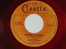 FOUR DOTS Deek Watson red wax 45 STRANGE AS IT SEEMS / SAT.NIGHT CASTLE VG/ VG-
