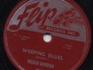  SUN BLUES 78 = ROSCO GORDON Weeping Blues = FLIP 227 = M-