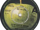 MARY HOPKIN Let My Name Be Sorrow (Apple 34) UK 1971 DEMO 45 VG- Beatles