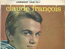 EP  CLAUDE FRANCOIS  (POCHETTE GRANULEE)  