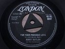 JERRY BUTLER = 1958 UK R&B Early Soul = EX = For Your Precious Love / Sweet Was