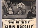 ELVIS PRESLEY LOVE ME TENDER EP PS 45 HMV 7EG 8199