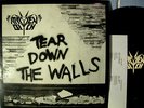 RAVEN BITCH Tear Down The Walls**orig. US PRIVATE METAL 1987 ultra-rare w/insert