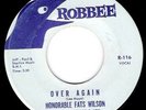 HONORABLE FATS WILSON Over Again / Quit Eatin ROBBIE Vocal Group Doo-Wop VG++