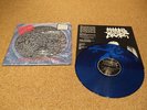 Morbid Angel - Altars Of Madness LP on blue vinyl, in shrinkwrap with sticker