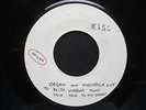 RARE KISS 7 in  BLANK  WITH  ORGAN  MELODICA  & TROMBONE  CUTS  (  RARE )