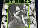 MY RULES PHOTOZINE 1982 glen e friedman negative approach youth brigade jfa tsol