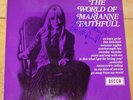 MARIANNE FAITHFULL   THE WORLD OF   VERY RARE HAND SIGNED UK LP   ROLLING STONES
