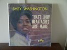 BABY WASHINGTON SUE 1014 THAT'S HOW HEARTACHES ARE MADE NORTHERN SOUL LP