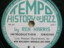 Rare TEMPO HISTORY OF JAZZ 5 x 78rpm Rex Harris