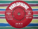BEATLES - LOVE ME DO 1962 UK FIRST PARLOPHONE RED LABEL SUPER RARE