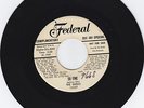 FEDERAL 12237- SHEIKS- SO FINE/SENTIMENTAL HEART- RARE STORY DJ COPY