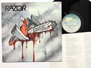 RAZOR -Violent Restitution LP 1988 RARE SPEED METAL bulldozer sacrifice whiplash