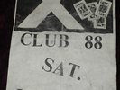 RARE 1979 X FLYER @ CLUB 88 WEST LOS ANGELES PUNK HARDCORE KBD
