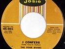 rare Soul Group 45 FOUR RIVERS i confess JOSIE Listen
