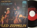 LED ZEPPELIN  7' PS Whole Lotta Love Italy rare 45 cover ATL NP 03145