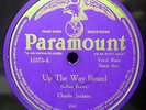 Papa Charlie Jackson 78 Paramount 12375 Up the Way Bound /Four Eleven Forty Four