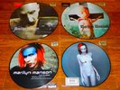 ?4 MARILYN MANSON UK LIMITED EDITION PICTURE DISCS (THE DOPE SHOW) MINT-?