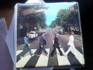 Legendary BEATLES Abbey Road Apple Dark Green UK 1969 MISALIGNED APPLE ON BACK