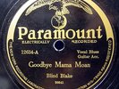 Blind Blake 78 Paramount 12634 Goodbye Mama Moan / C.C. Pill Blues