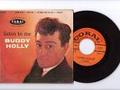 BUDDY HOLLY LISTEN TO ME NO GLASSES COVER