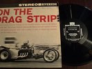 HOT ROD LP ON THE DRAG STRIP RIVERSIDE 1184 BLACK LABEL LOOK DRAGSTERS