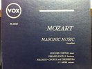 ED1 2 LP Vox 1950 J.V. MEYER mozart masonic music complete VG PL 6540 Vinyl