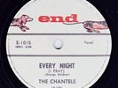 78 RPM The Chantels END 1015 Every Night