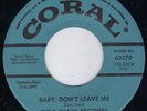 AWESOME CORAL ROCKABILLY - THE 5 CHAVIS BROTHERS - BABY DON'T LEAVE ME HEAR