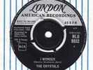 THE CRYSTALS *I WONDER/ LITTLE BOY* LONDON 1964 NM