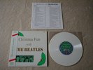 THE BEATLES Christmas Fun With JAPAN WHITE VINYL 10