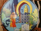 78rpm RARE picture disc Saturne LEILA TOUNSIA North Africa Schellack Bildplatte