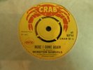 Winston Samuels Here I Come Again b/w With Out My Love crab ska 45