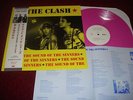 THE CLASH - THE SOUND OF THE SINNERS Lp ( PINK WAX )-LIVE  MICK JONES LAST GIG