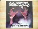 S.A. SLAYER GO FOR THE THROAT RARE OOP TEXAS METAL METALLICA SLAYER PANTERA