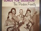 The Parker Family Songs For Salvation Audio Lab 1548 Rare 50's Country Gospel