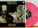 NIRVANA Bleach LP pink marble vinyl US press RARE Mudhoney Melvins Sub Pop