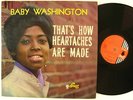 BABY WASHINGTON That's How Heartaches Are Made LP on Sue VG++/NM mono