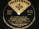8x78rpm TELEFUNKEN BRUCKNER SYM. 4 PAUL VAN KEMPEN NEDERLANDS RADIO HILVERSUM