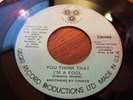 sweet soul BROTHERS BY CHOICE you think i'm a fool HEAR